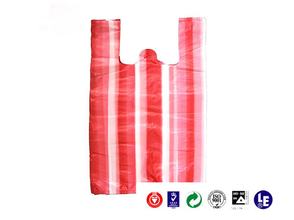 Color stripe vest bag