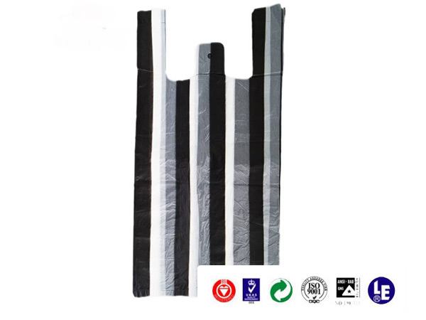 Color stripe vest bag